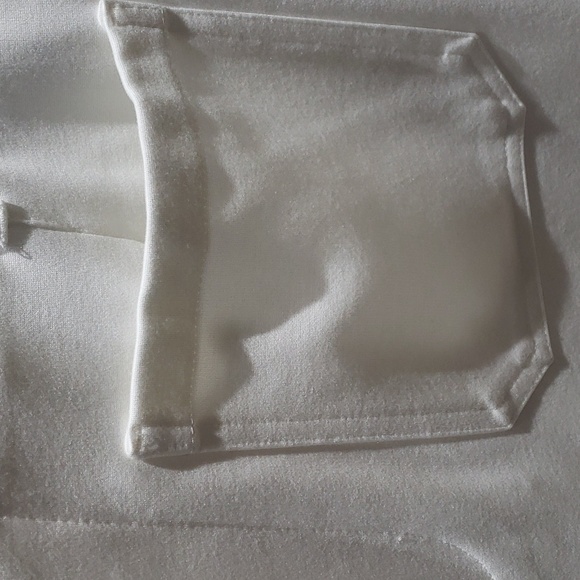 Nwt JNY size 10 white wide legs strechy pants - Picture 5 of 11